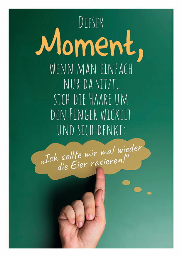 DIE EIER RASIEREN
