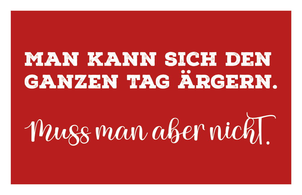 Den Ganzen Tag Ärgern - Magnete