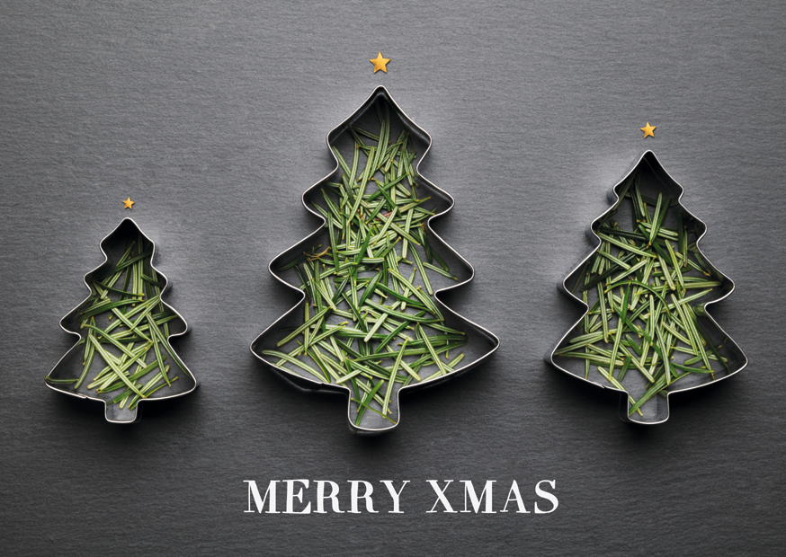 MERRY CHRISTMAS - FÖRMCHEN