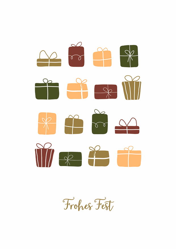 FROHES FEST GESCHENKE