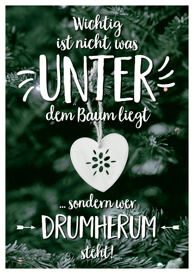 WER DRUMHERUM STEHT