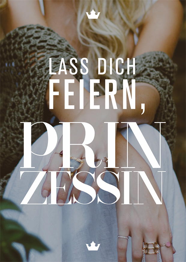 LASS DICH FEIERN, PRINZESSIN