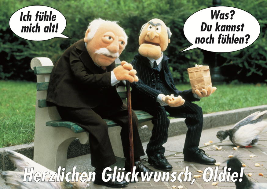 Herzlichen Glückwunsch, Oldie