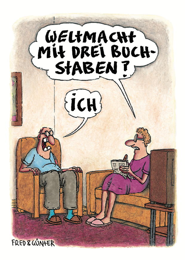 WELTMACHT MIT DREI BUCHSTABEN * CG 1016