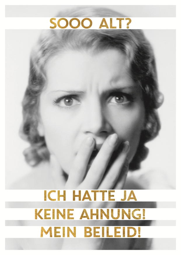 ICH HATTE JA KEINE AHNUNG