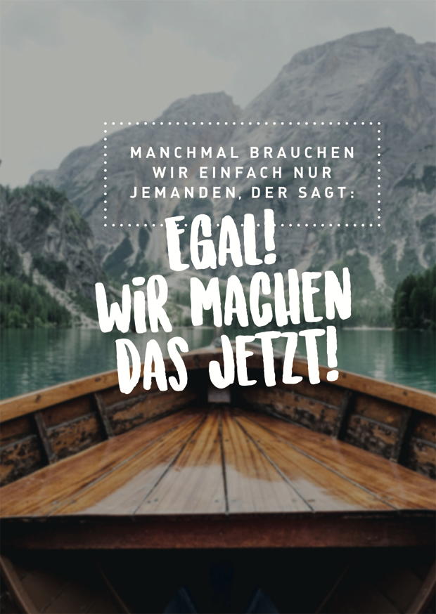 WIR MACHEN DAS JETZT!