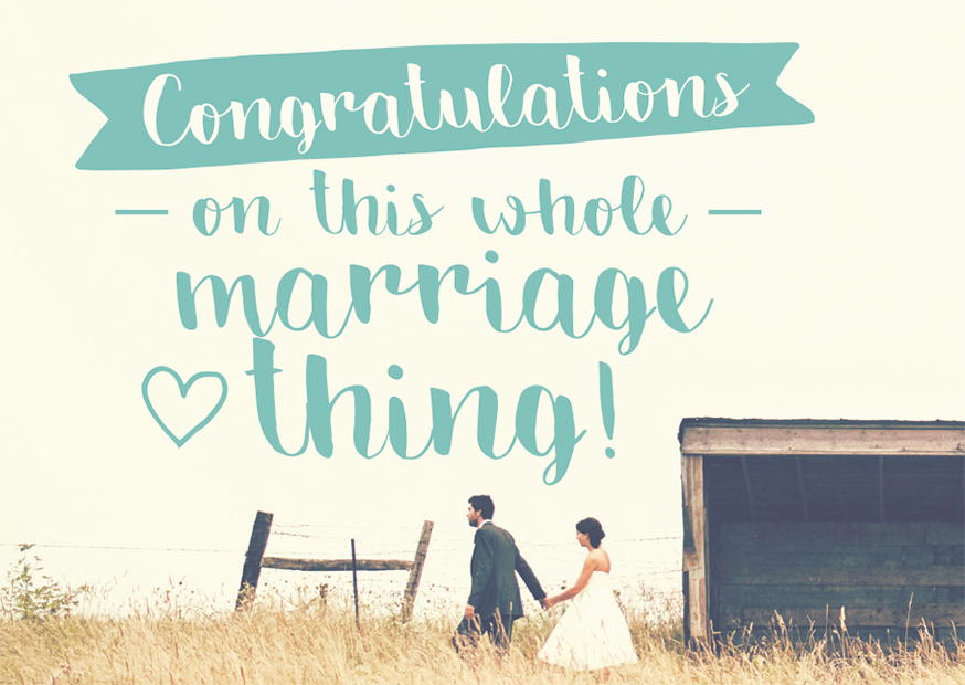 MARRIAGE THING!
