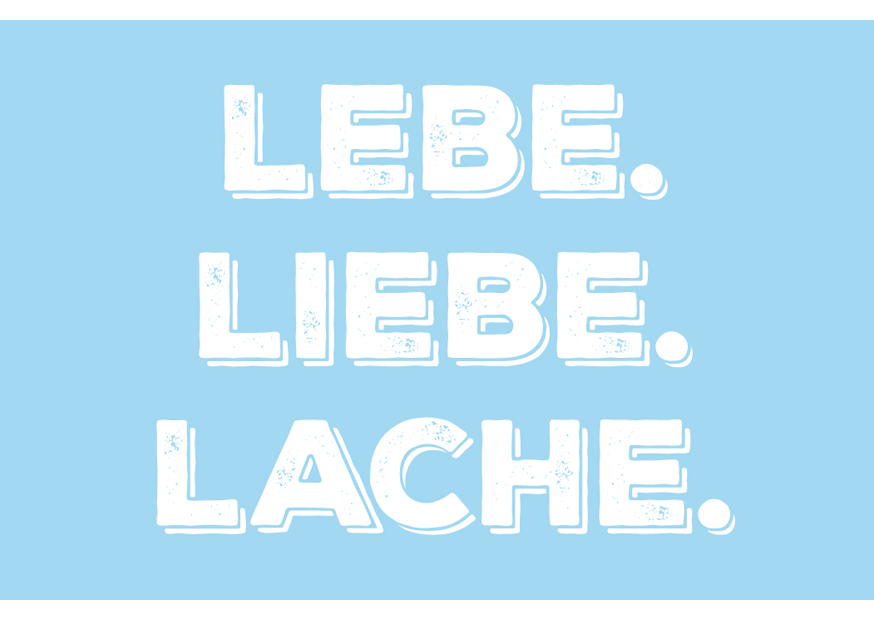 Lebe Liebe Lache - Magnete Spezial