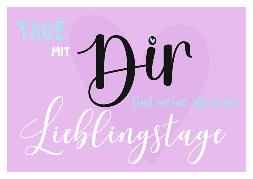 MEINE ABSOLUTEN LIEBLINGSTAGE