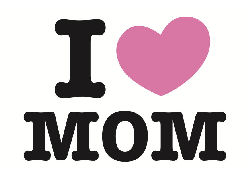 I LOVE MOM - MAGNETE