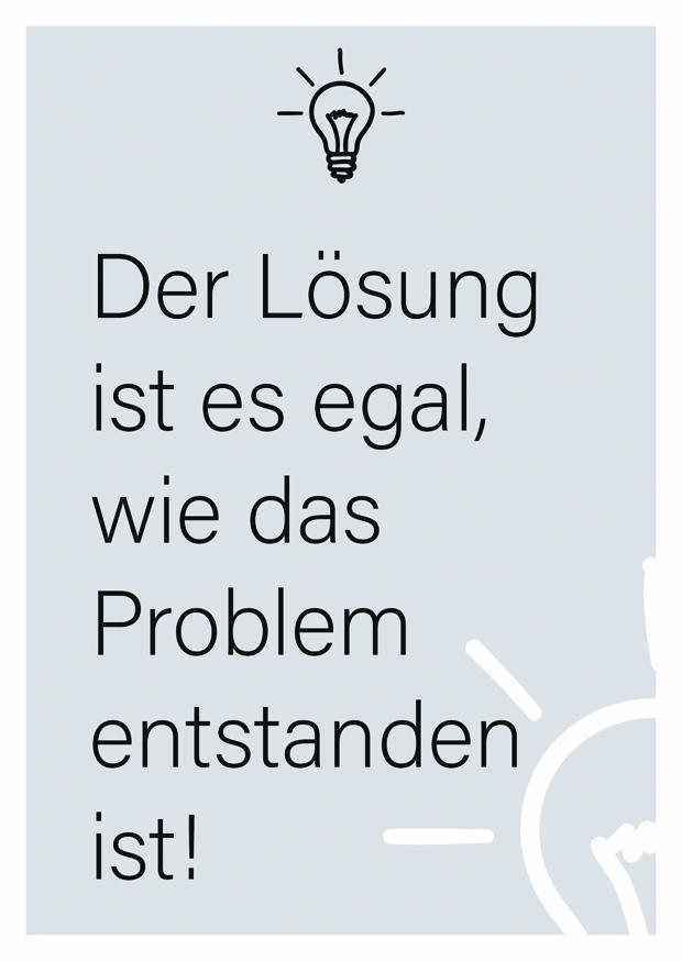 Der Lösung Ist Es Egal