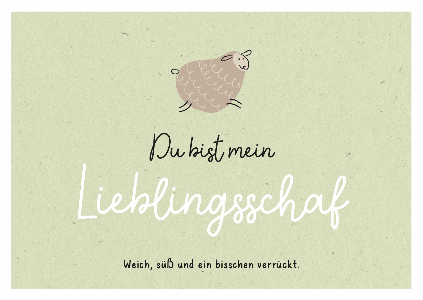 DU BIST MEIN LIEBLINGSSCHAF