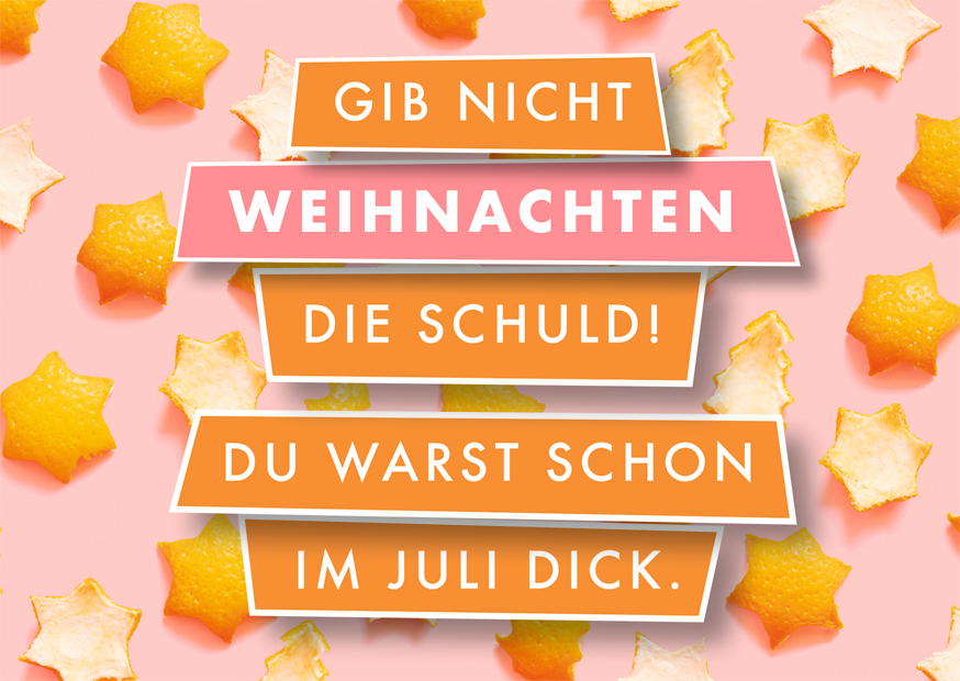 DU WARST SCHON IM JULI DICK