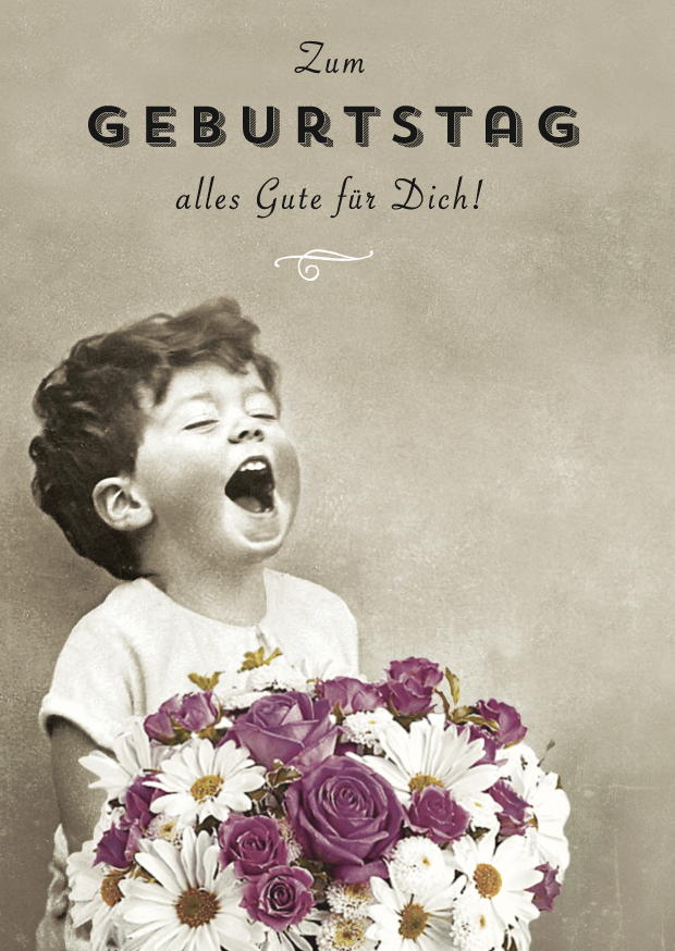 ZUM GEBURTSTAG ALLES GUTE FÜR DICH