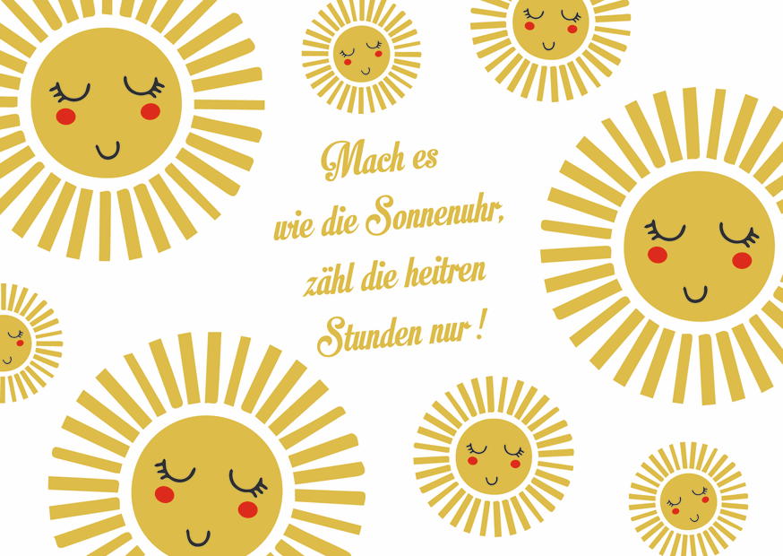 SONNENUHR GOLD
